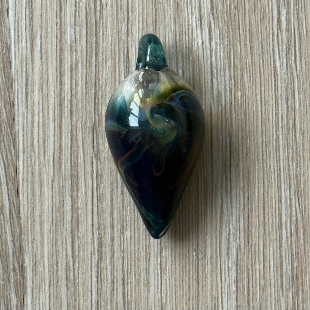Artisan Blown Glass Pendant